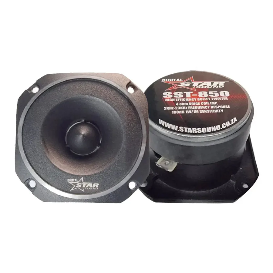 Starsound Sst-850 3.5" Titanium Bullet Tweeter view 2