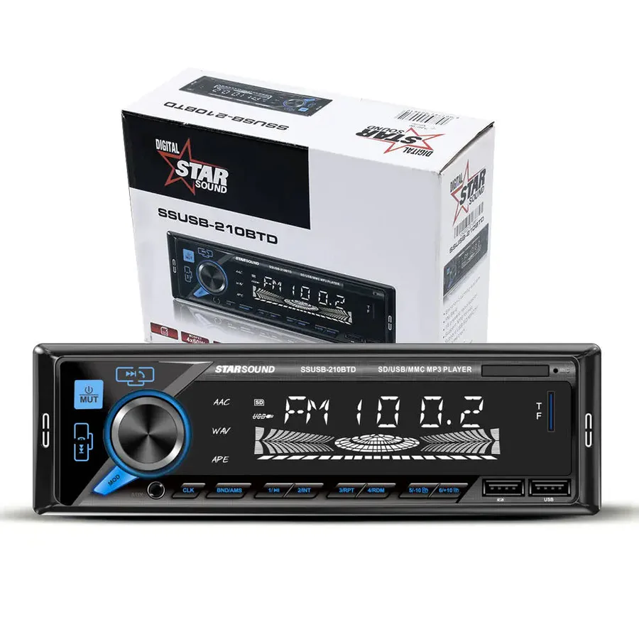 Starsound Ssusb-210btd Media Player With Bluetooth
