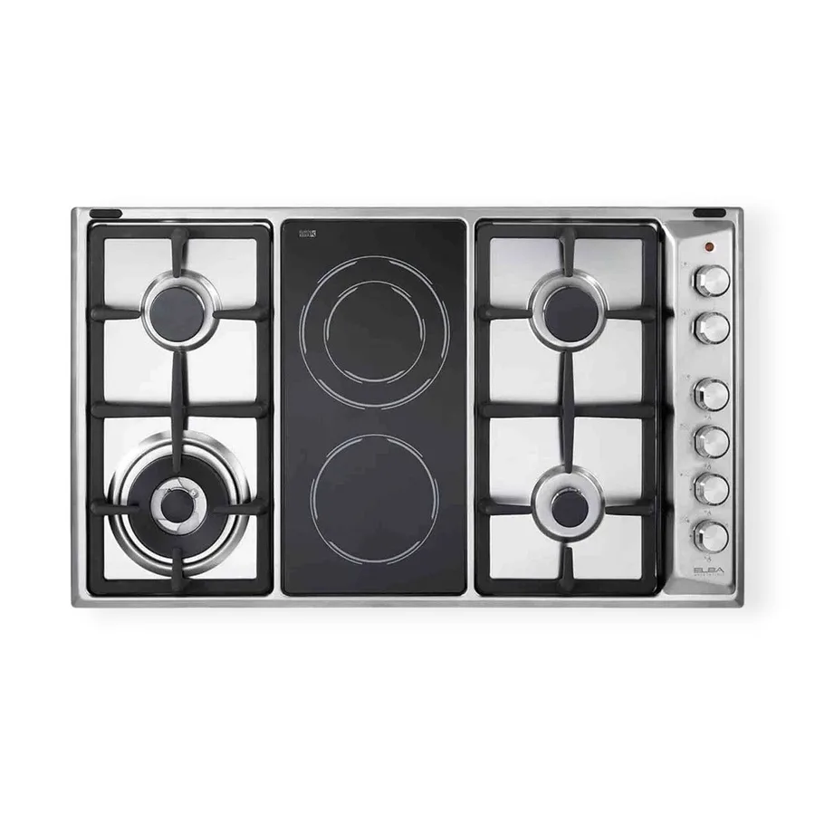 Elba 02/En95-425 Xd 4gas 2 Ceramic 90cm Gas/Elec