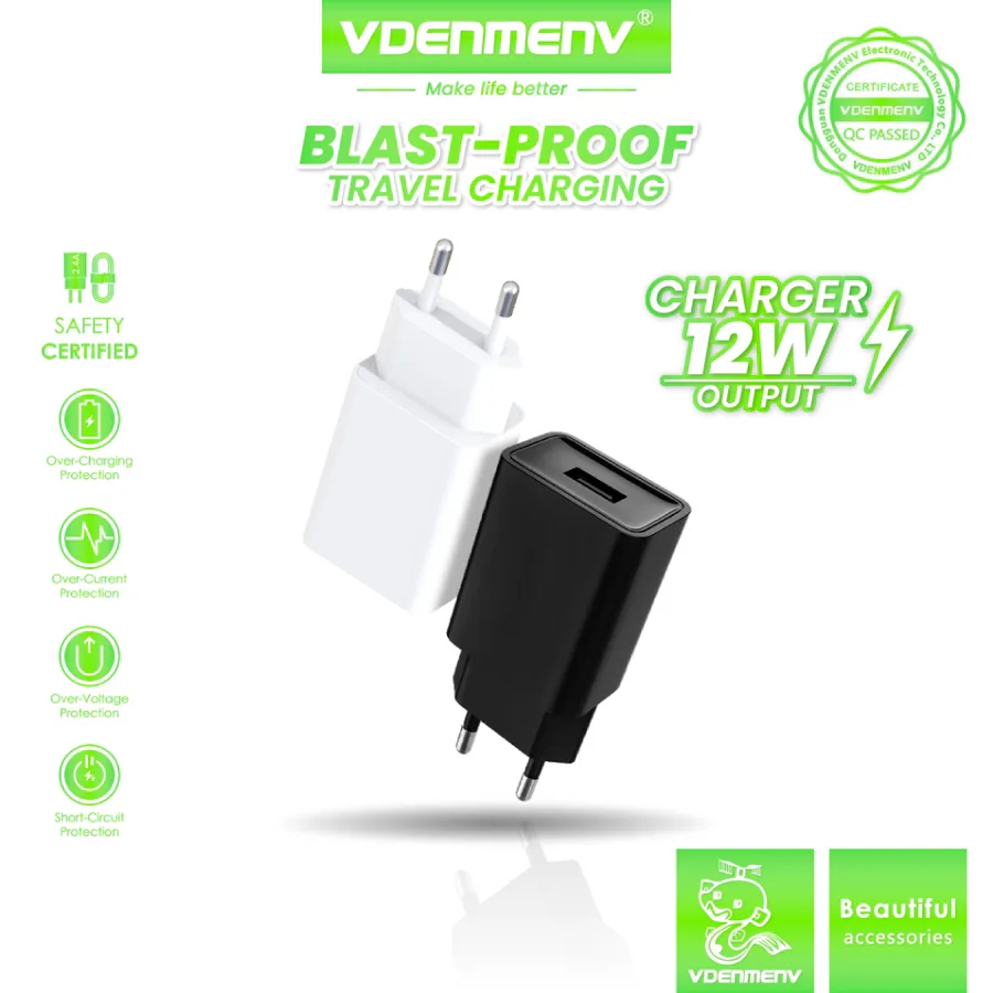 Vdenmenv Dc01 2.4a USB Charger