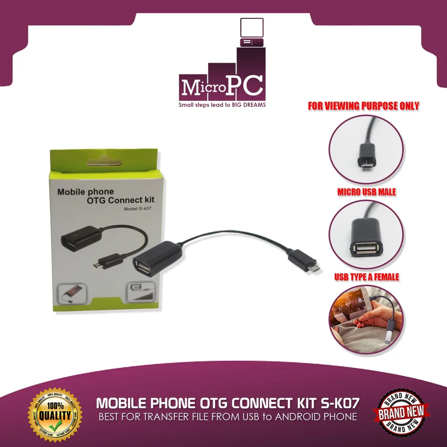 Mobile Phone S-K07 Micro Otg Connect Kit view 3