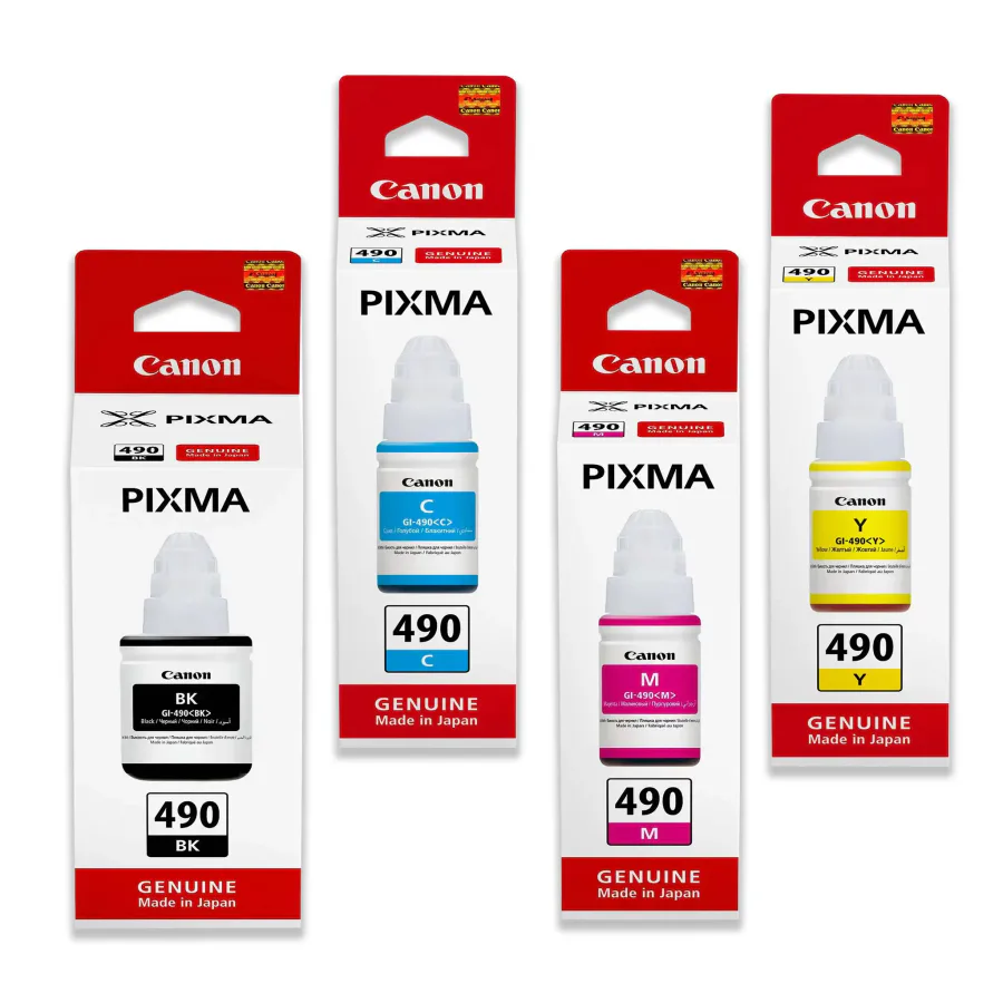 Canon Gi-490 Black Ink Bottle view 4