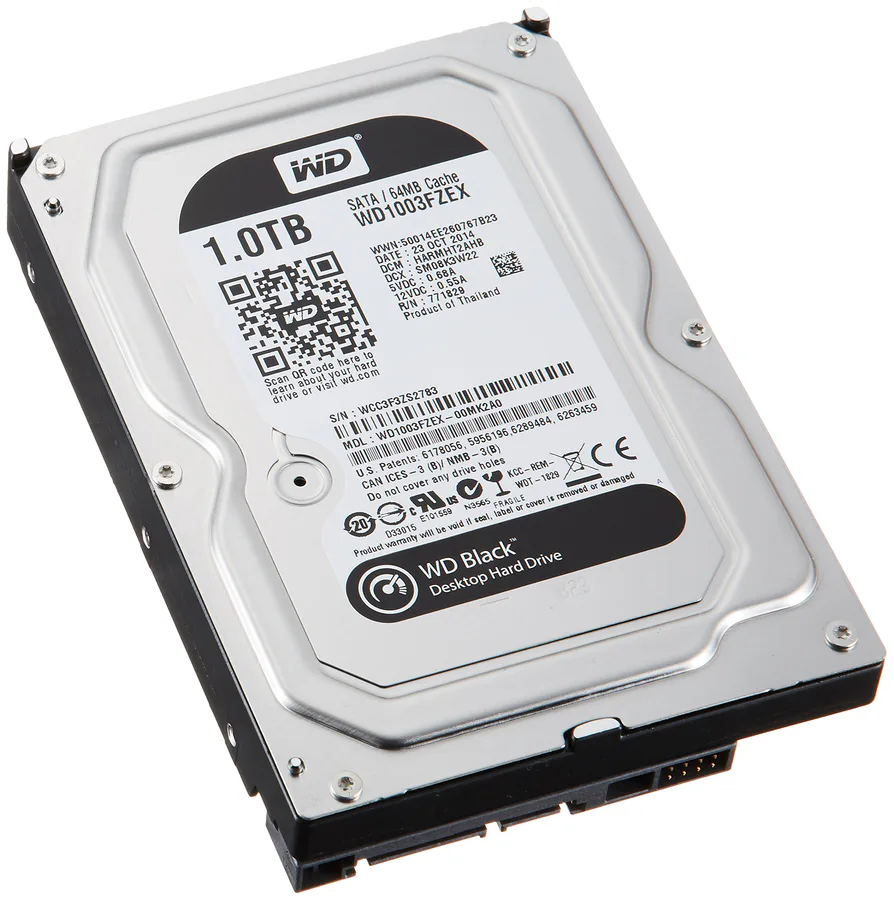 Wd 1tb 3.5" Int Hard Drive view 6