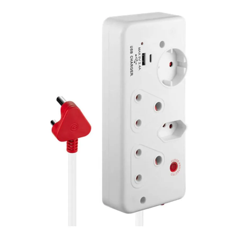 Ellies Fbwp5 12 Way High Surge Multiplug 0.5m