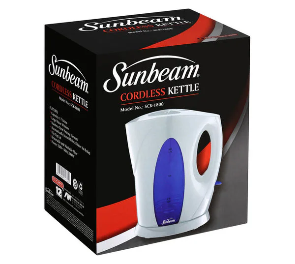 Sunbeam Sck-1700 Cordless Kettle Black view 2