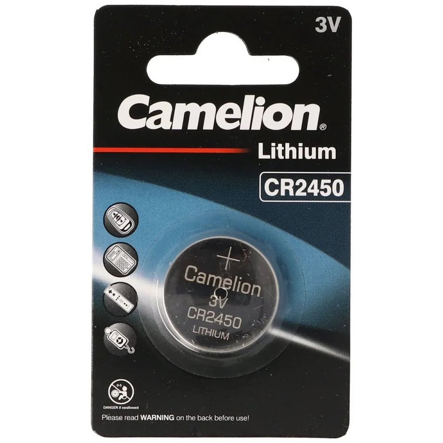 Camelion Cr2450 Lithium Coin Battery view 3
