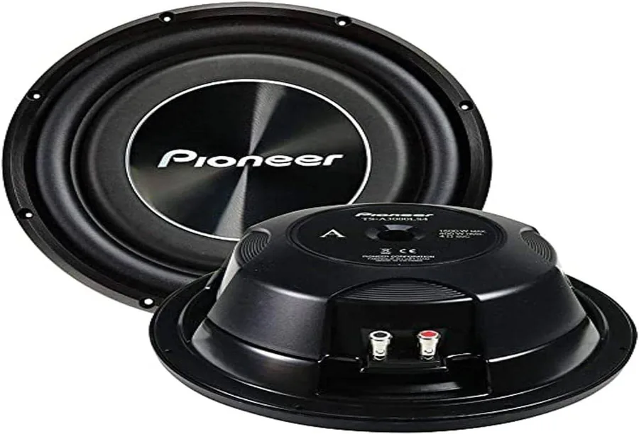 Pioneer Ts-A3000ls4 12" Flat Car Subwoofer view 2