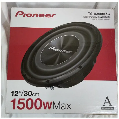 Pioneer Ts-A3000ls4 12" Flat Car Subwoofer view 5