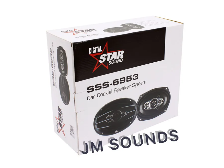 Starsound Sss-6953 6x9 500watt Speakers view 2
