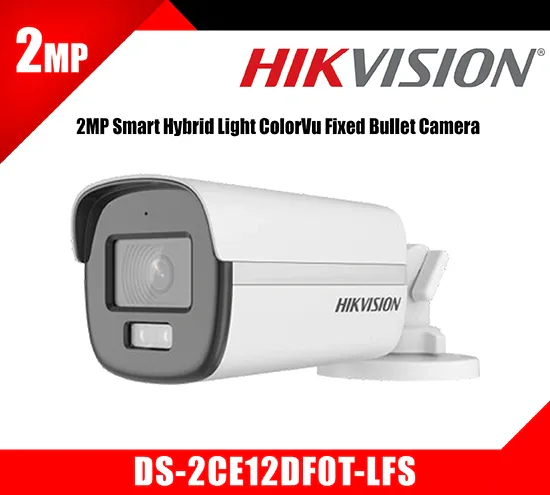 Hikvision Ds-2ce12df0t-Lfs 40mt Color Vu 2.8mm Cam view 7