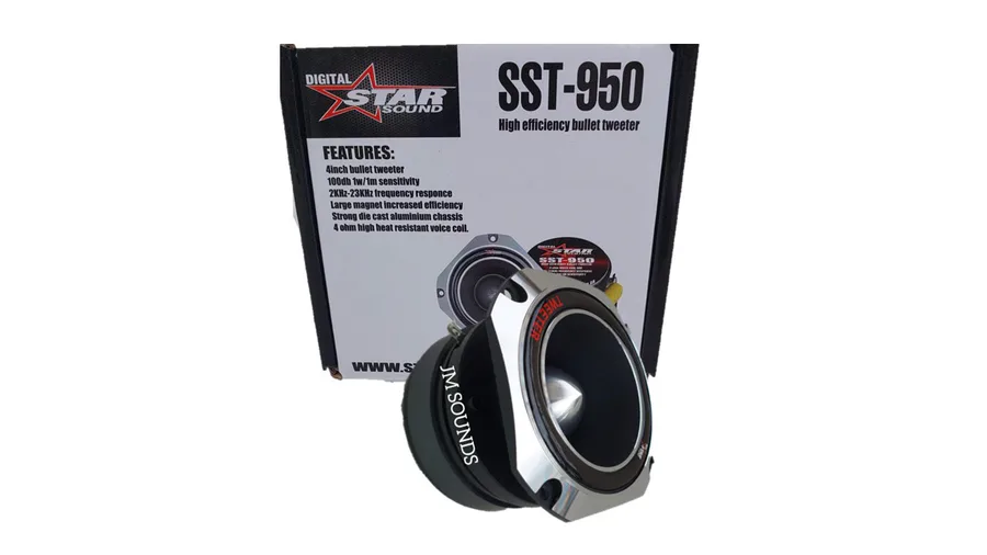 Starsound Sst-950 3" Titanium Bullet Tweeter
