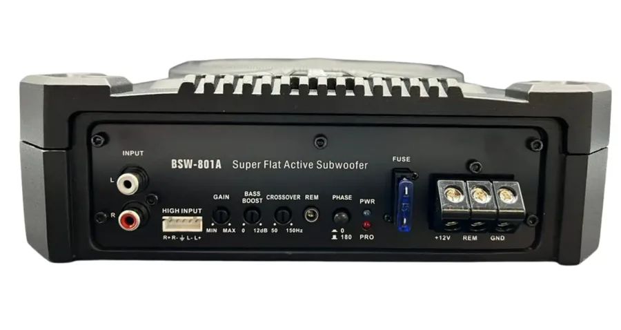 Blackspider Bsw801a 8" Active Subwoofer view 3