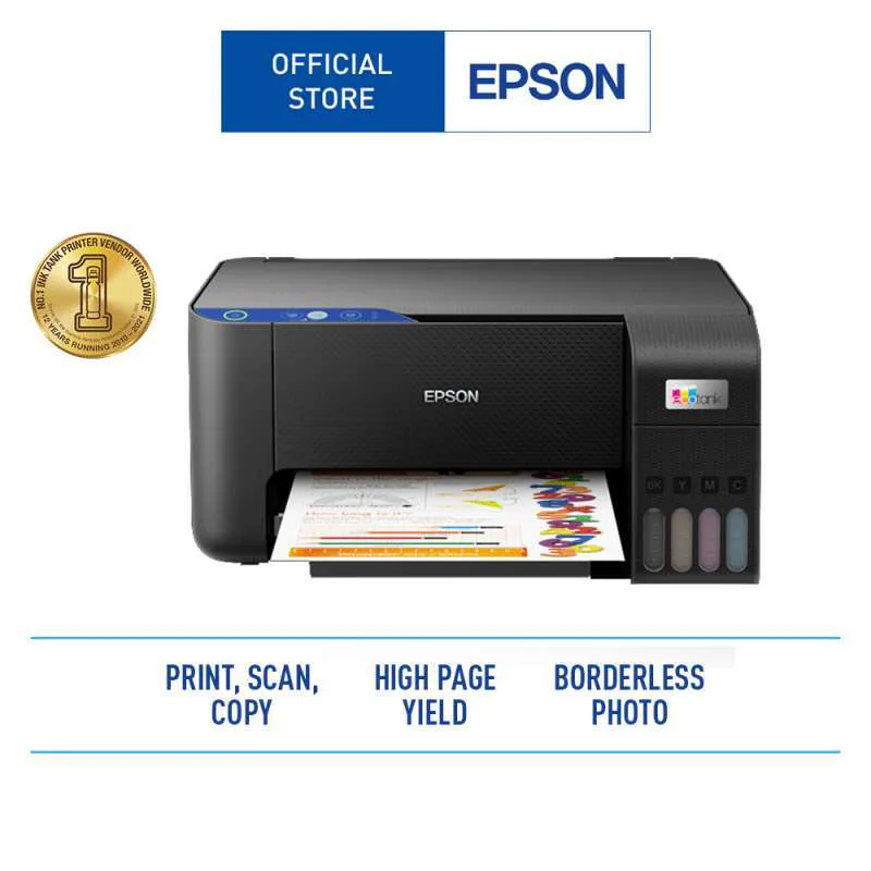Epson L3211 Eco Tank A4 All-In-One view 3