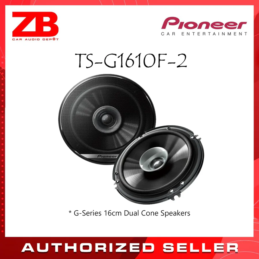 Pioneer Ts-G1610f-2  280w 6.5" Speaker view 5