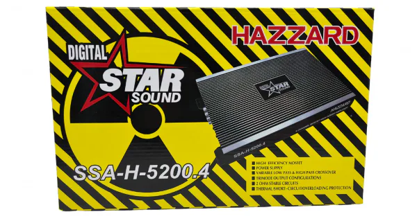 Starsound Ssa-H-5200.4 4ch Hazard view 3
