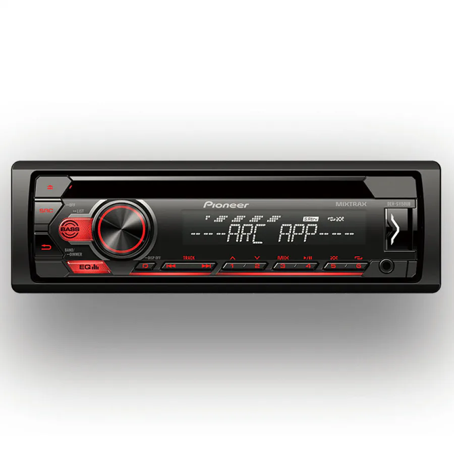 Pioneer Deh-S1150ub Frontloader Radio view 3