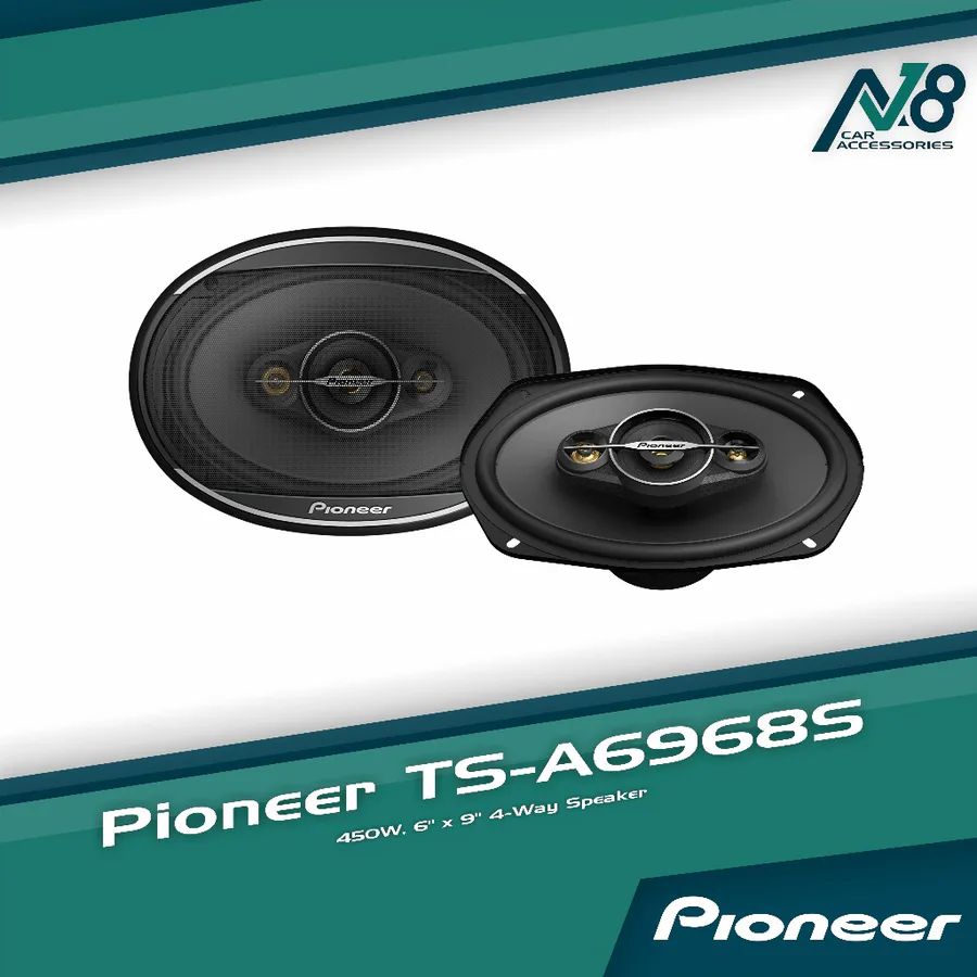 Pioneer Ts-A6968s 6"X9" 450w 4 Way Speaker view 5
