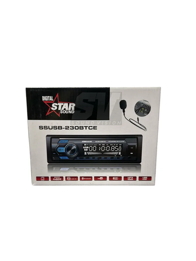 Starsound Ssusb-230btce Dual USB Mp3 Radio view 2