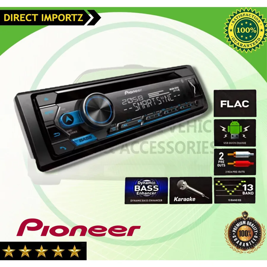 Pioneer Deh-S4250bt Cdbtusb Car Radio view 7
