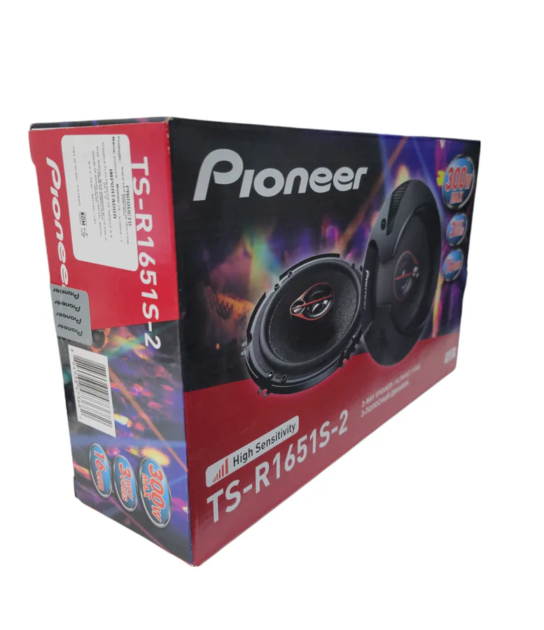 Pioneer Ts-R1651s-2 6" 300w 3 Way Speaker view 2
