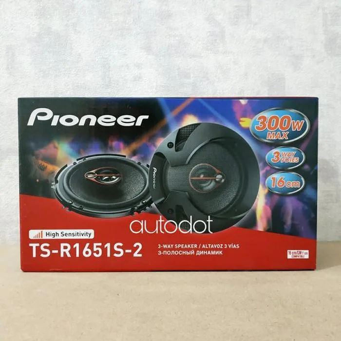 Pioneer Ts-R1651s-2 6" 300w 3 Way Speaker view 4