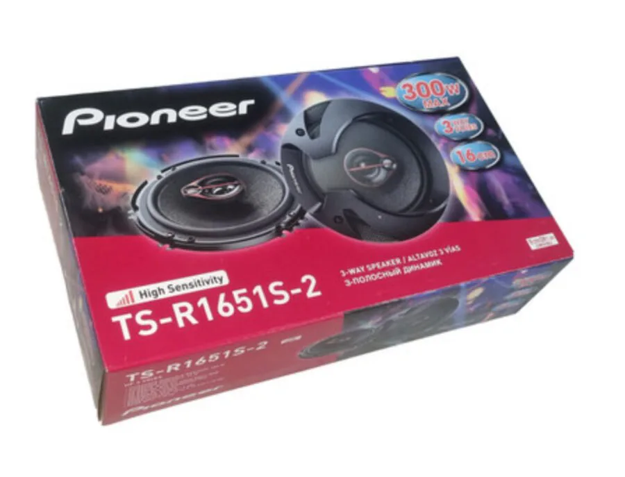 Pioneer Ts-R1651s-2 6" 300w 3 Way Speaker view 9