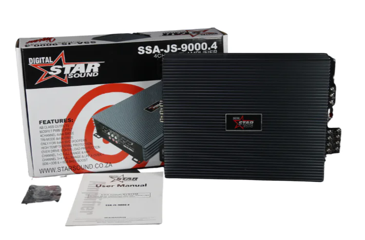 Starsound Ssa-Js-9000.4 Jig-Saw 4ch Amp