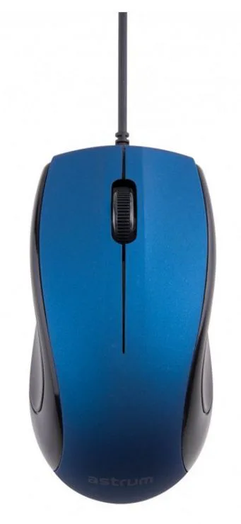 Astrum Mu110 Mouse USB Optical Bk/Bl view 6