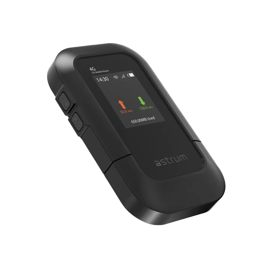 Astrum Na150 Wireless Adapter 150mbps Nano Black view 7