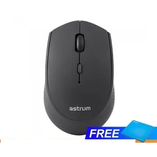 Astrum Mw220 Mouse Wireless 2.4ghz 1200dpi Grey view 6