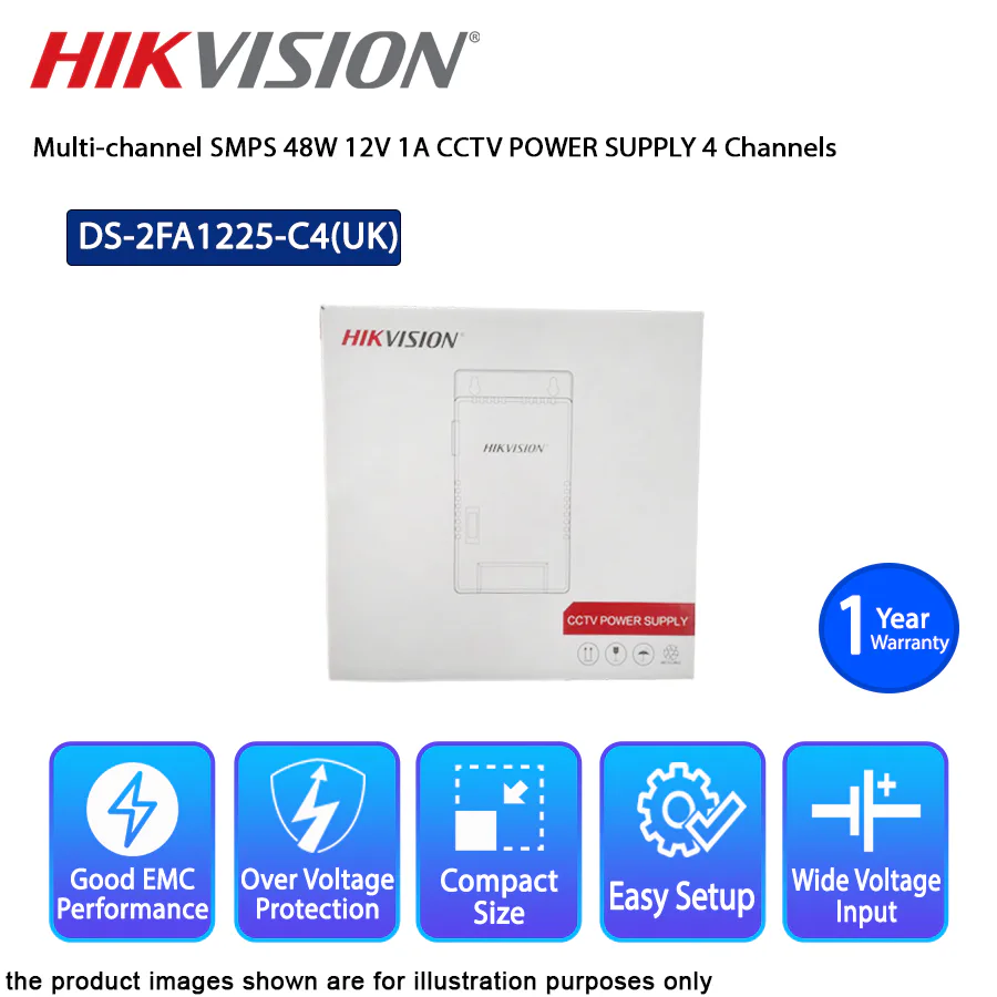 Hik Vision Ds-2fa1225-C4  4ch Power Supply view 7