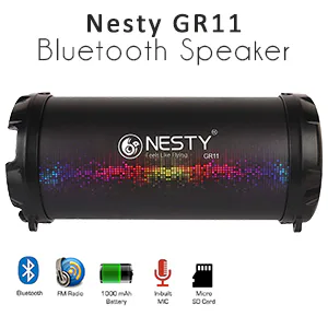 Nesty Gr11 Thundar Bl Portable Speaker view 3