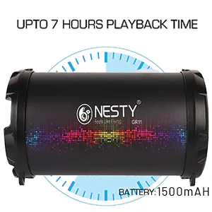 Nesty Gr11 Thundar Bl Portable Speaker view 8