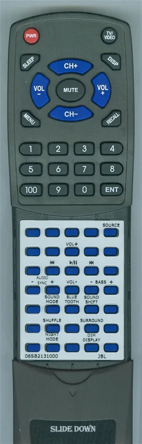 Jbl 06-Sb2131-000 2.1/3.1 Remote view 3
