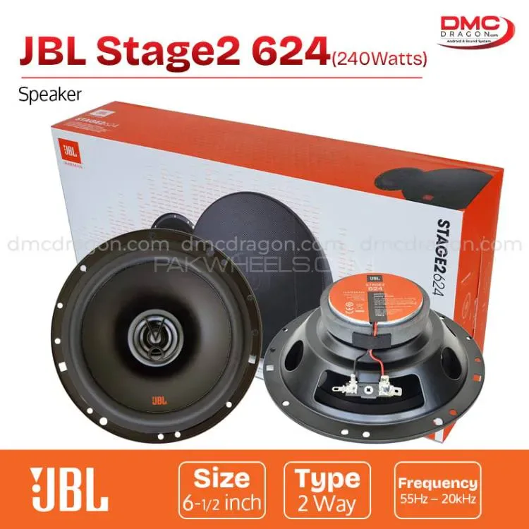 Jbl Stage 2 624 6.5" Car Speaker