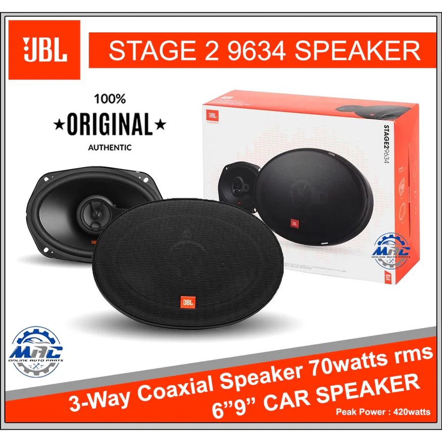 Jbl Stage 2 9634 6x9 Car Speaker view 2