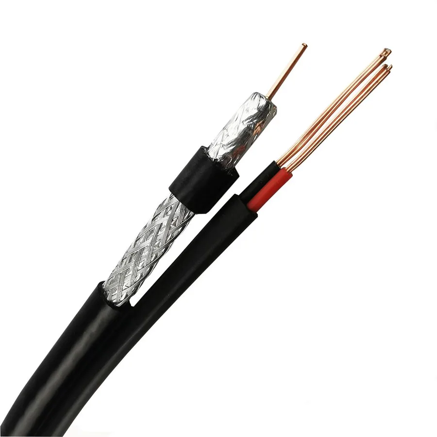 Rg59+2c Black Cable