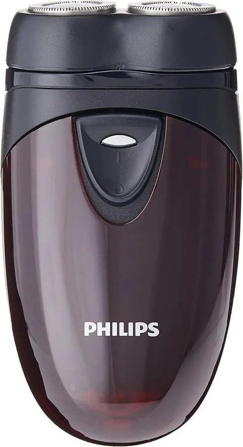 Philips Pq206/18 Electric Shaver Black/Maroon view 6