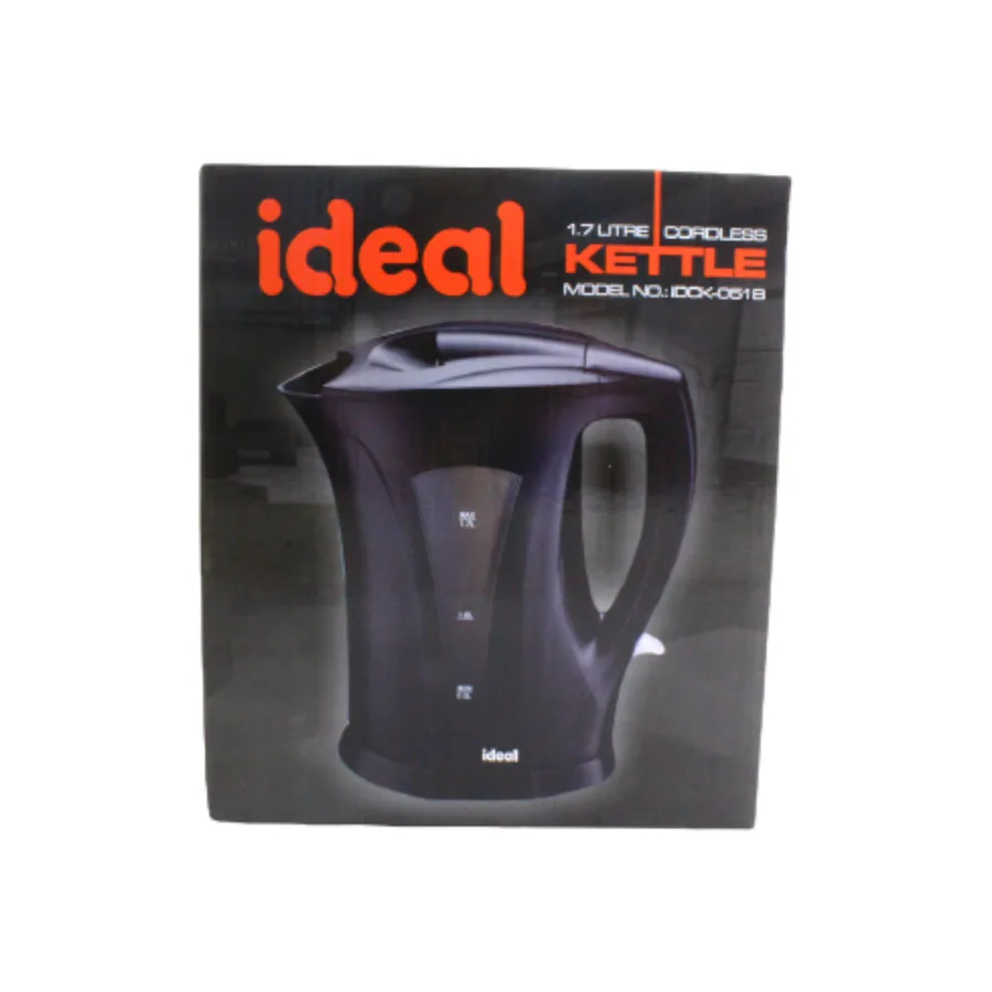 Ideal Idck-051b 1.7l Cordless Kettle Blk