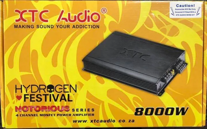 Xtc Hydrogen Festival 8000w Amp view 8