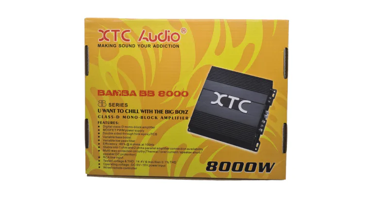 Xtc Bamba Bb 2120 5000w Amp view 6