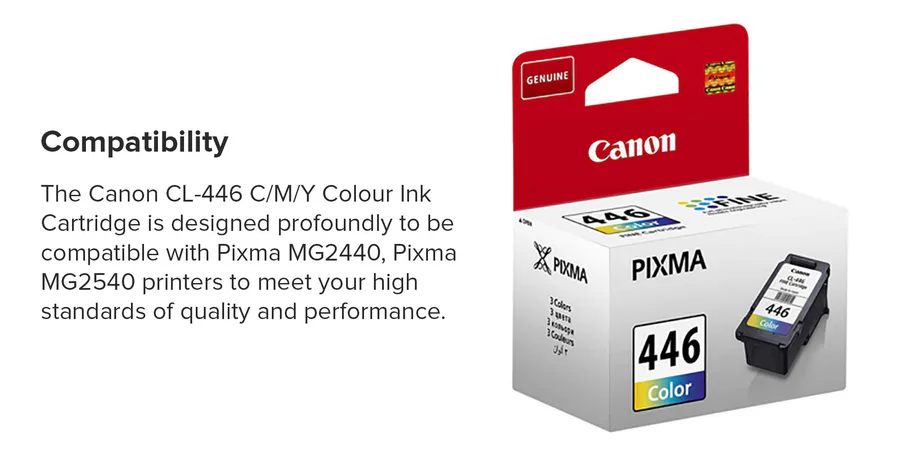 Canon 446 Ink view 4