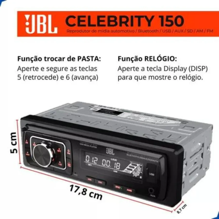 Jbl Celebrity150 M/M BT Radio view 2
