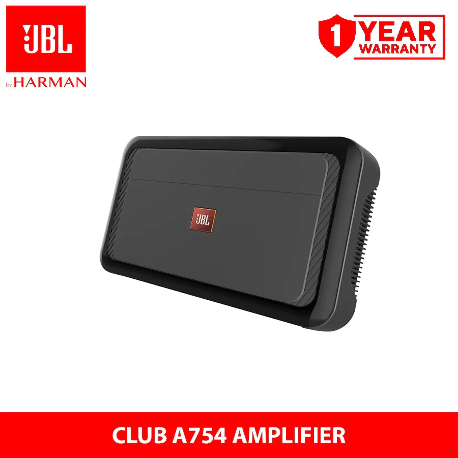 Jbl Club A 754 4ch Amp view 3
