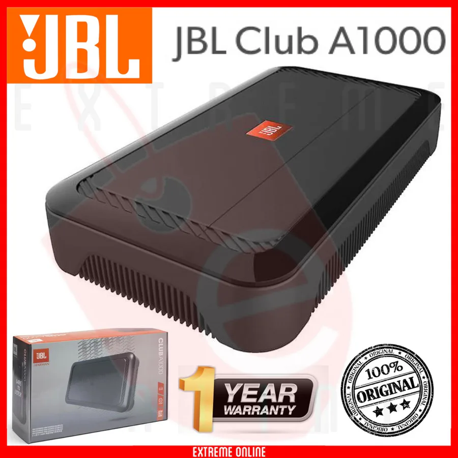 Jbl Club A1000 Monoblock Class D Amp view 3