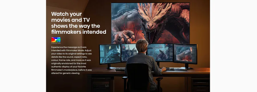 Hisense 65a6q 65" 4k UHD TV view 3