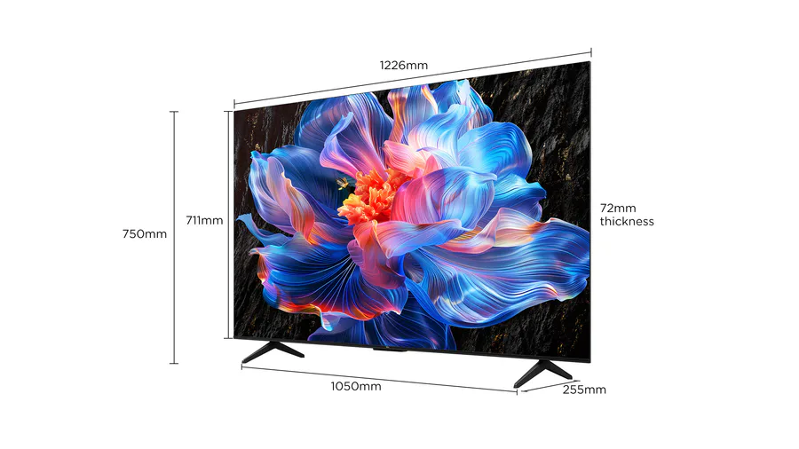 Tcl 55p6k 55" 4k Google TV view 2