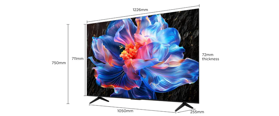 Tcl 55p6k 55" 4k Google TV view 5