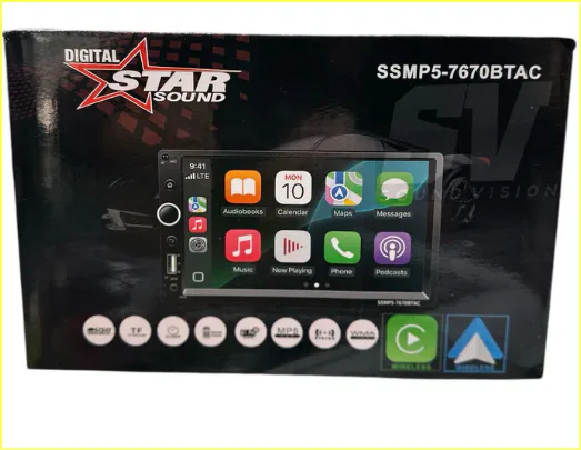 Starsound Ssmp5-7670btac Wireless Radio view 2