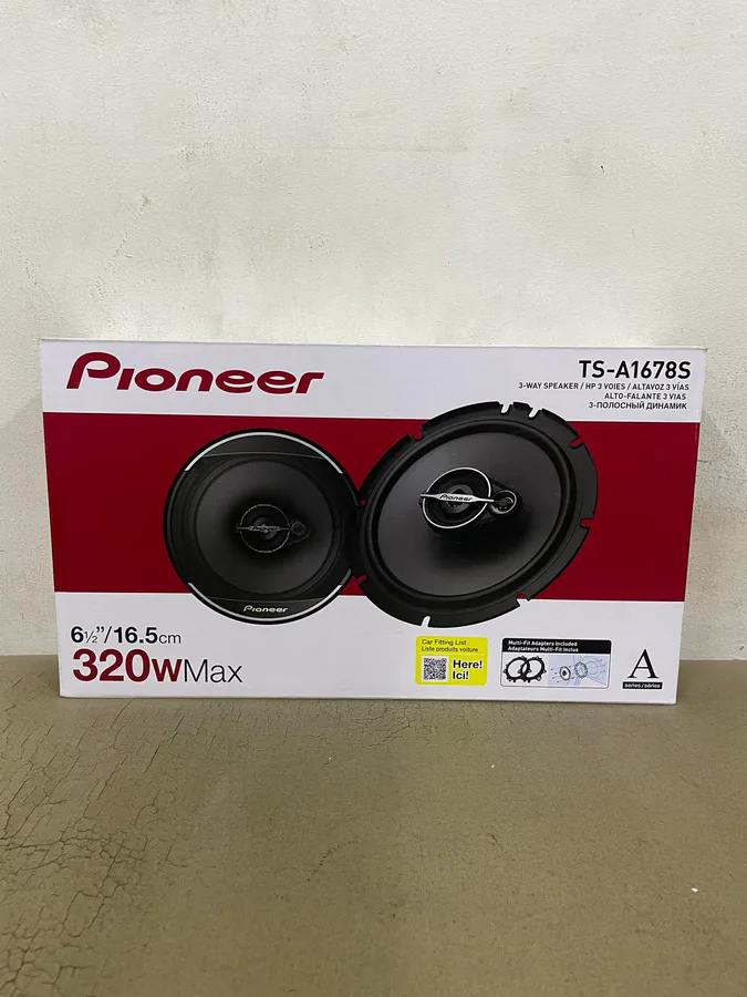 Pioneer Ts-A1678s 6.5" 2 Way Speaker view 6